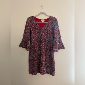 Anthropologie Maeve mini dress in Turkish fabric
